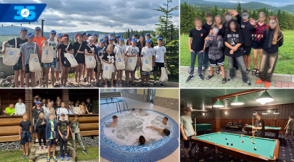 An unforgettable adventure in the Carpathians for the children of the defenders of Ukraine!